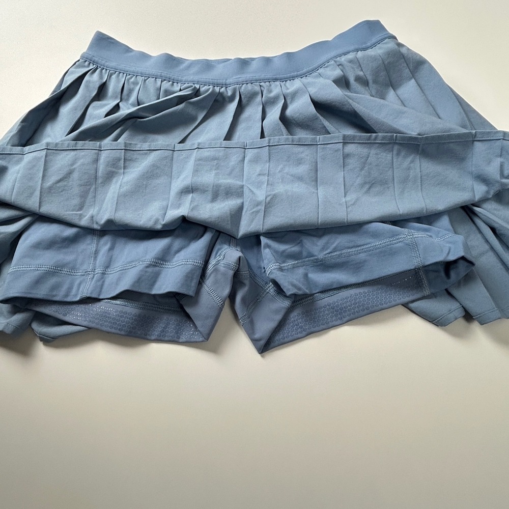 Lululemon High-Rise Pleated Tennis Skirt Oasis Blue Size 8 LW8ALRS - Picture 14 of 16